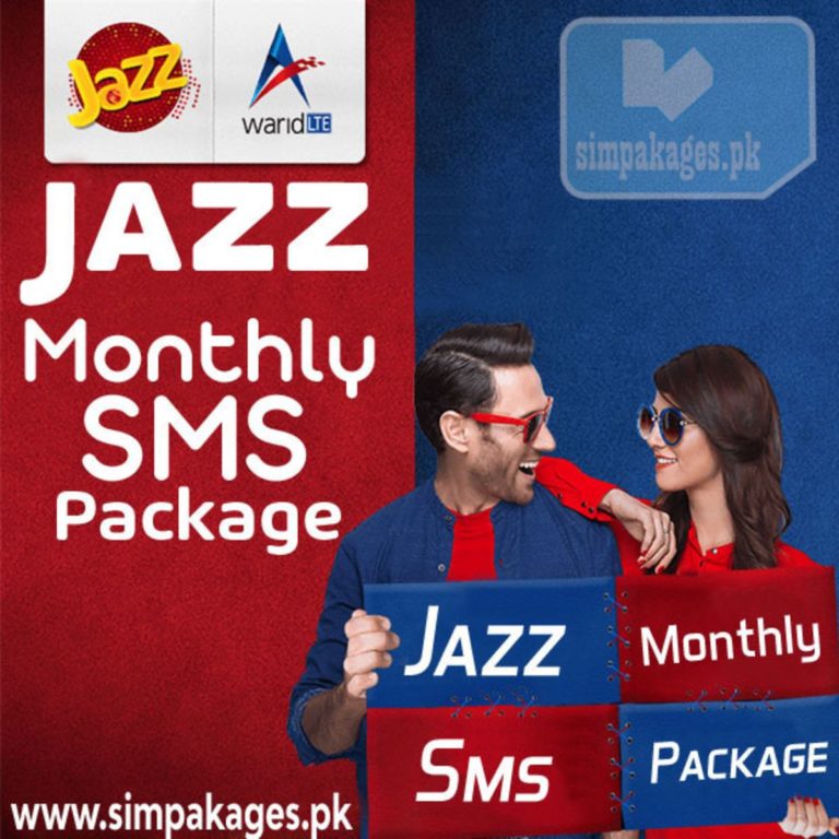 Jazz Monthly Sms Package Activatation Code Updated list 2022