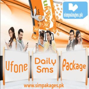 Ufone daily sms packages
