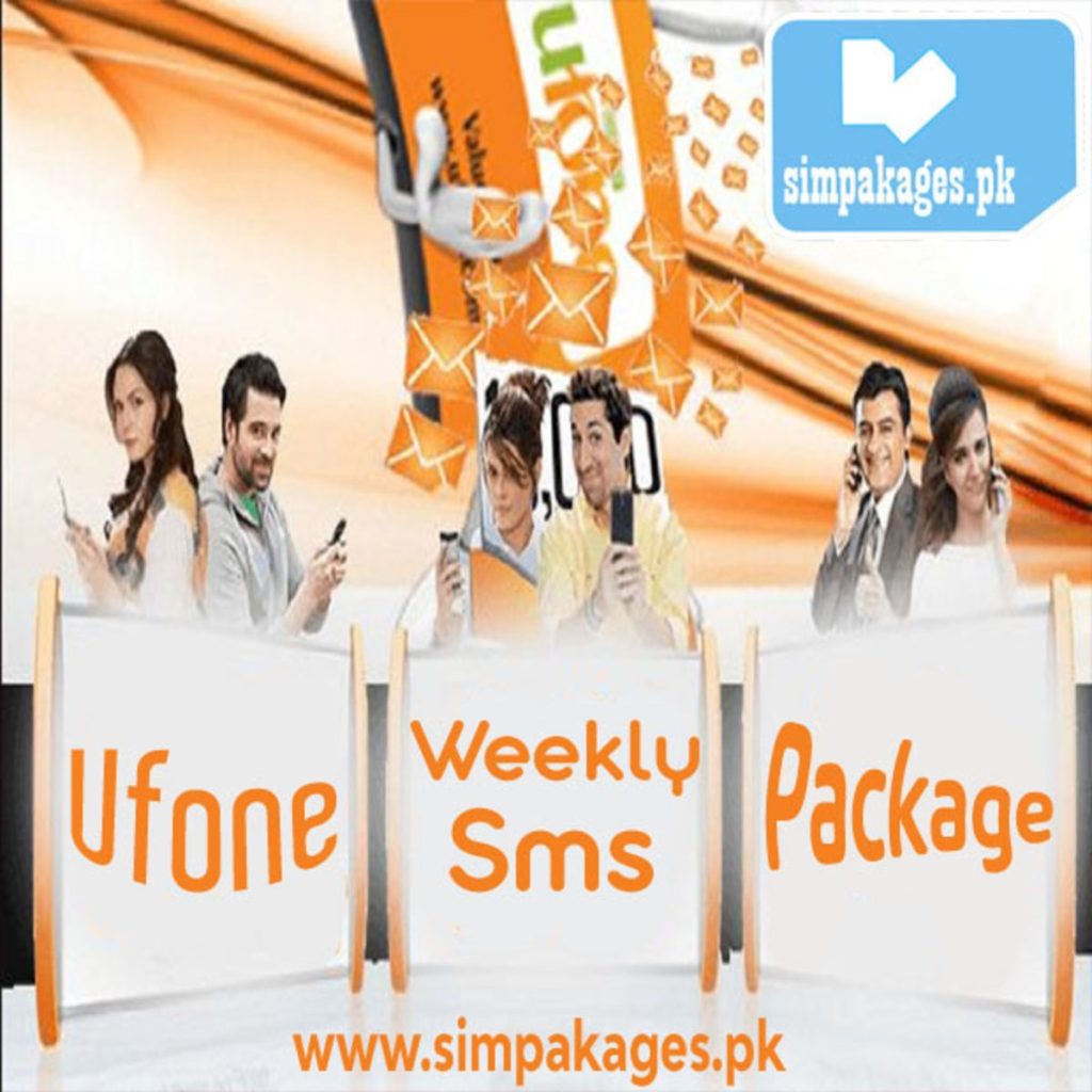 Ufone weekly sms packages