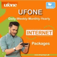 ufone daily weekly monthly yearly internet packages