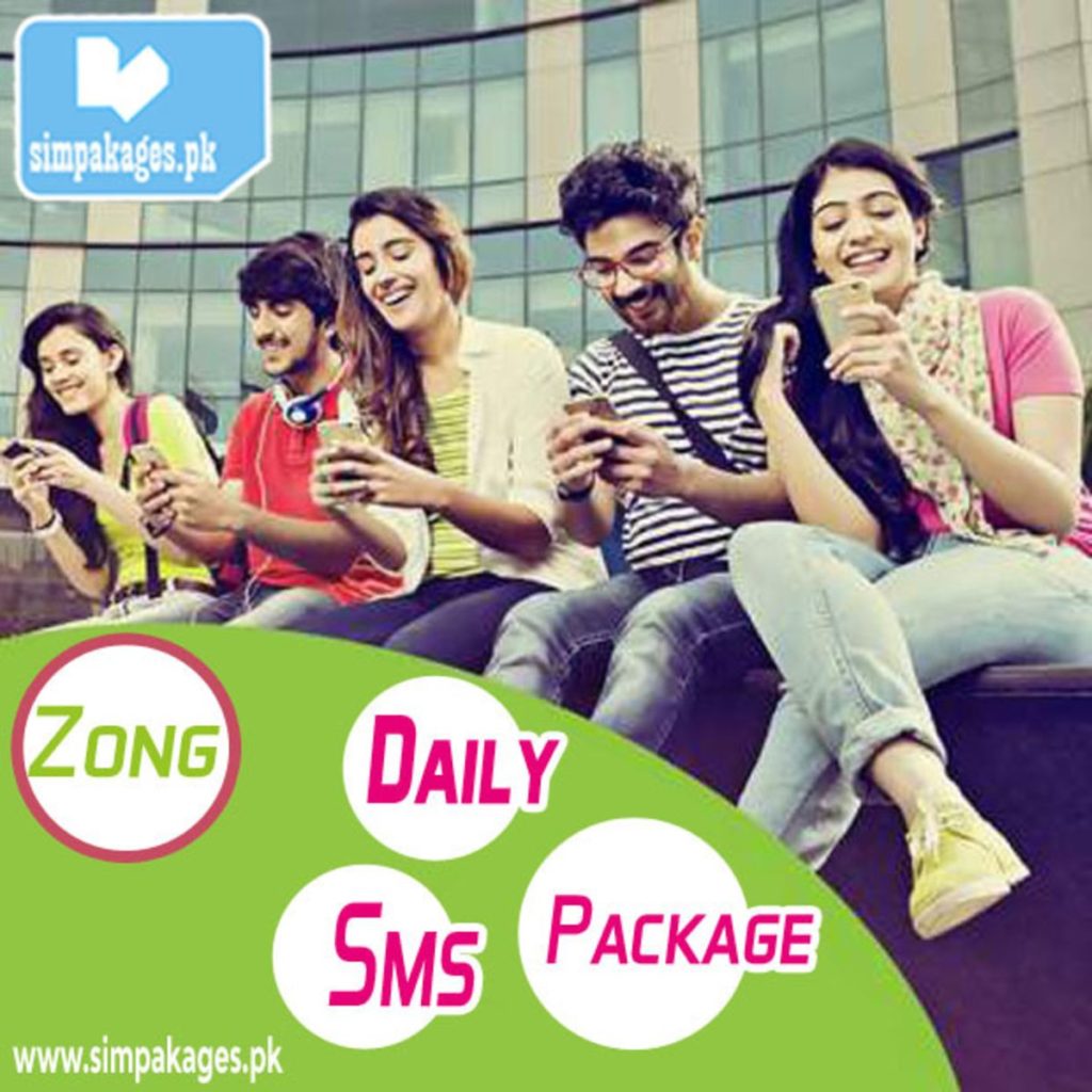 Zong Daily Sms Packages