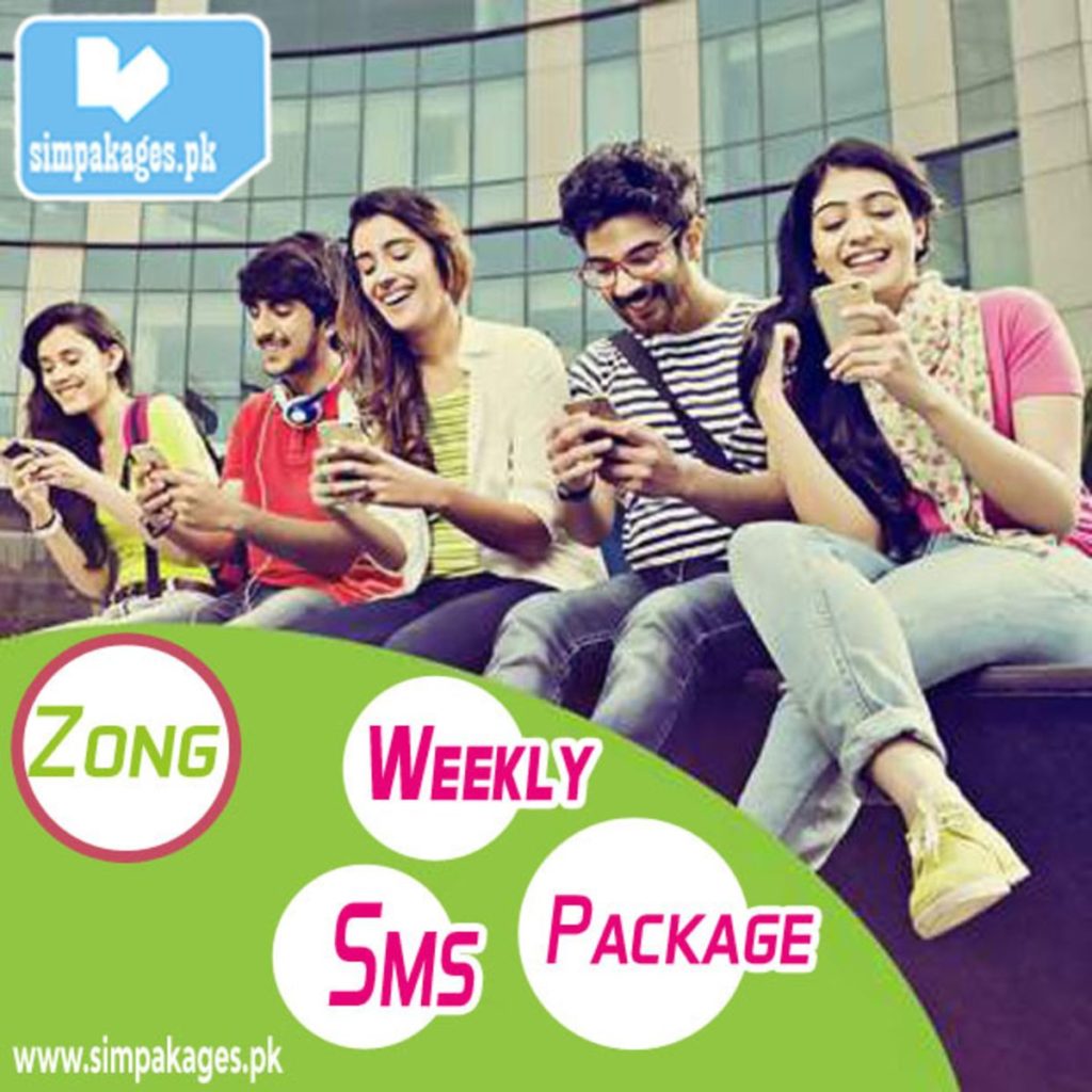 Zong Weekly Sms Packages