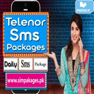 telenor daily sms Package