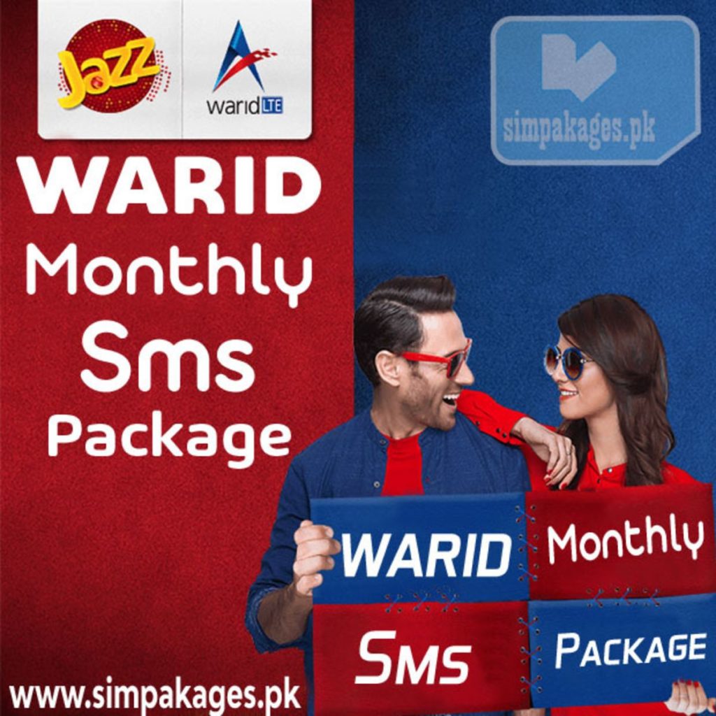 Warid Monthly Sms Packages