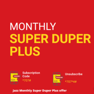 Jazz Monthly Super Duper Plus offer