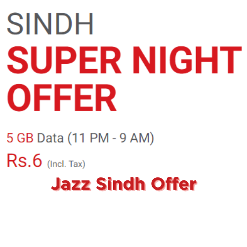 Jazz Sindh Offer