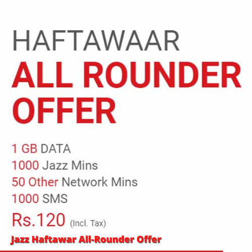 Jazz Haftawar All-Rounder Offer