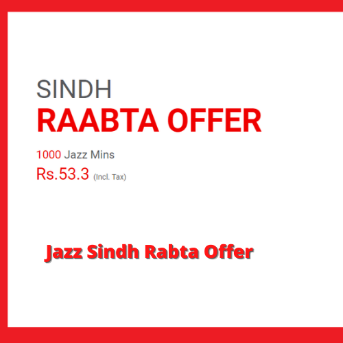 Jazz Sindh Rabta Offer