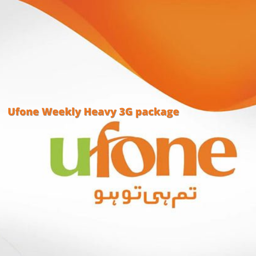 Ufone Weekly Heavy 3G package